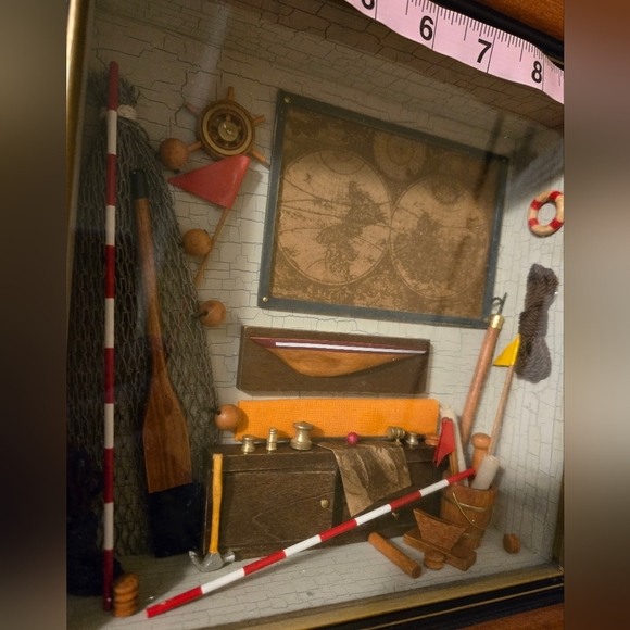 Boat Builders Workshop Shadow Box - Picture 2 of 8